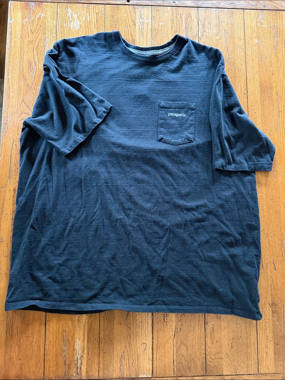 Patagonia Black Short Sleeve Pocket Tee